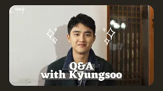 Q&A with Kyungsoo | first love, little secret, got pranked by staff?