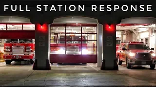 Fire Trucks and Police Cars Responding Code 3 Compilation Part 33