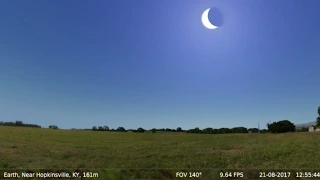 Total Solar Eclipse U.S.A. Aug 21st, 2017 (Simulation) ★★★★★