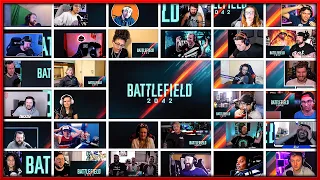 Battlefied 2042 Reveal Trailer Mega Reactions Mashup
