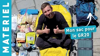 DÉPART IMMINENT POUR LE GR20 :  MON MATÉRIEL POUR LE TREK