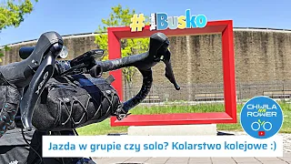 Jazda w grupie czy solo? Kolarstwo kolejowe :) - Kross Esker #103