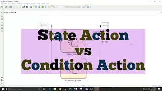 Simulink Tutorial - 42 - State Action vs Condition Action