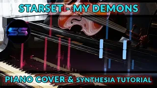 Starset - My Demons Piano Cover & Synthesia Tutorial