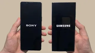 Sony Xperia 1 IV vs Galaxy S22 Ultra Speed Test, Speakers, Battery & Camera Test!