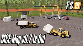 MCE V0.7 Is Out Work At Marble Mine Mining And Construction Map Economy Map Farming Simulator 19