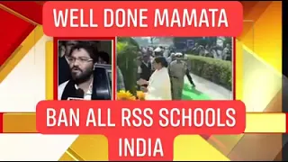 Mamata Banerjee to ban all RSS Schools in West Bengal #mamata #rss #school