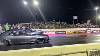 Street Outlaws NPK Team Attack Murder Nova vs Lizzy Musi from Starting Line | Bradenton FL