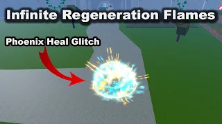 Phoenix Infinite Regeneration Flames Glitch In Roblox Blox Fruits
