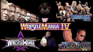 5 Count, My Top Five WrestleManias Of All Time!