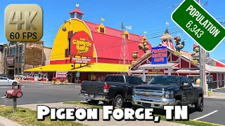Driving Around Pigeon Forge, Tennessee in 4k Video