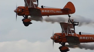 Breitling Wingwalkers @ Dunsfold Wings & Wheels 2014 (HD)