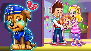 Abandoned Chase! Cute Skye & Poor Chase?! | Paw Patrol Ultimate Rescue | The Mighty Pups Paw Patrol