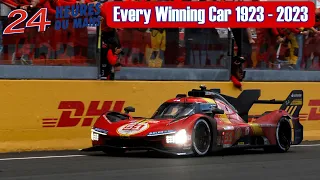 24 Hours Of Le Mans | Every Winning Car (1923 - 2023 ) NEW VERSION !