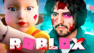 EL JUEGO DEL CALAMAR en ROBLOX (TERMINA MAL) 😥