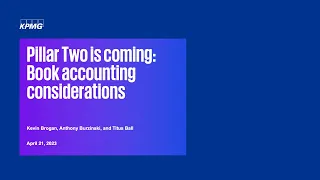 BEPS Pillar 2 is coming: Book accounting considerations