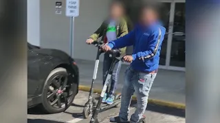 Kids using scooters to commit violent crimes