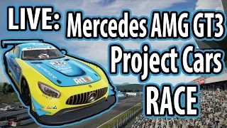 LIVE: Mercedes AMG GT3 Race Project Cars