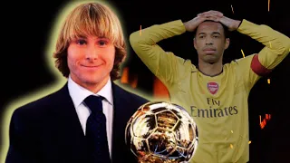 How Pavel Nevded  stole  The Ballon D'or  From Thierry Henry 😂😂😂