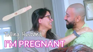 Surprise Pregnancy Announcement to Husband