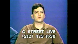 G Street Live - No Ivan Tonight (1990s) New York Public Access TV Show