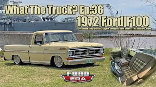 1972 Ford F100 Roadster Shop Chassis, 5.0 Coyote, & TMI Interior | What The Truck? Ep:36 | Ford Era