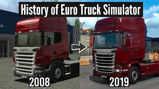 History of Euro Truck Simulator | ETS 1 vs ETS 2 | 2008 vs 2019 | Toast 🚚