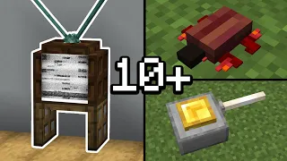 10+ Build Hacks in Minecraft! #15