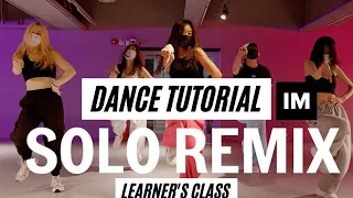 Dance Tutorial: JENNIE - SOLO Remix / 1 Million Dance/ Learner's Class/ Minny Park Choreography