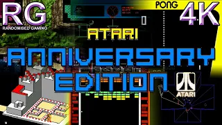 Atari Anniversary Edition - Sega Dreamcast - Look at all 12 arcades, archive art & discussion [4K60]