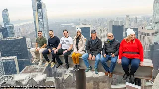 Rockefeller Center's 'The Beam' ride soars visitors 800 feet above NYC