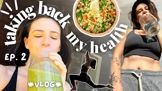 Ep. 2 Getting My Most Fit & Healthy at 30 (strength/body update, meal inspo, grocery haul)