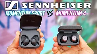 Sennheiser Momentum Sport VS Momentum 4 - The BEST Yet??