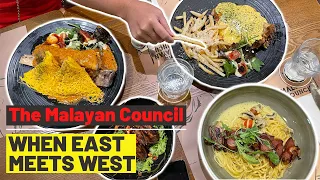 SINGAPORE: THE MALAYAN COUNCIL – HALAL MALAY-WESTERN FUSION FOOD (IND/ENG)