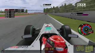 rFactor F1 2010 Michael Schumacher Career Mode Part 7: Canada & Valencia