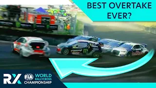 Best Motorsport Overtake EVER? World RX Rallycross EPIC pass by Kevin Eriksson with amazing drift!