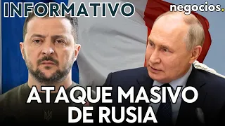 INFORMATIVO: ataque masivo de Rusia en Ucrania, Francia "objetivo legítimo" y EEUU castiga a Israel