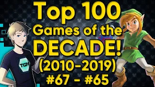 TOP 100 GAMES OF THE DECADE (2010-2019) - Part 12: #67-65