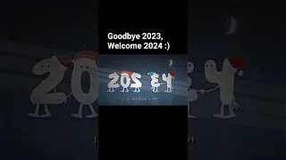 Goodbye 2023, Welcome 2024 :) #shorts #shortsvideo #fyp #foryou #foryoupage #2023 #2024 #sad #story