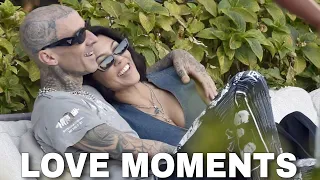 Travis Barker And Kourtney Kardashian Love Moments