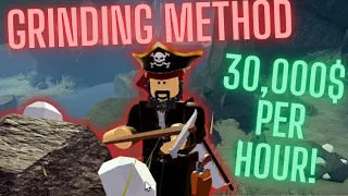 NEW Grinding Method (Water Cavern) - The Wild West ROBLOX