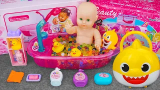 Satisfying with Unboxing Bunny House Toys Collection, Cute Doll Bathtub ASMR | Review Toys