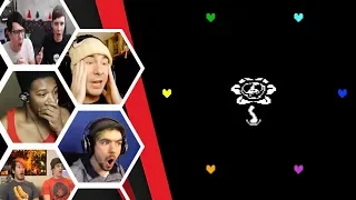Let's Players Reaction To Flowey Killing Asgore / Taking Over | Undertale