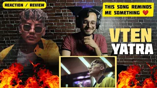 INDIAN RAPPER FIRST TIME REACTING TO VTEN | YATRA | NEPHOP REACTION / REVIEW