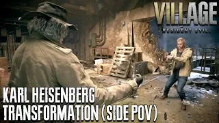 RESIDENT EVIL Village Karl Heisenberg Transformation & Sturm in Third Person View (Side POV)