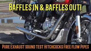 Royal Enfield Classic 350 REborn. HEELTOE Gear lever review & Stainless Free flow Exhaust sound test