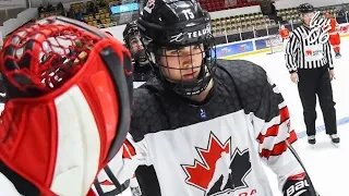 Alex Newhook 2019 IIHF U18 Highlights