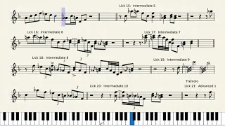 30 Mejores LICK de BLUES para Piano