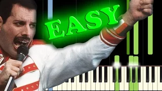 QUEEN - WHO WANTS TO LIVE FOREVER - Easy Piano Tutorial