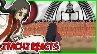 Itachi reacts to If Madara was in Attack on Titan 2 (The Rumbling)